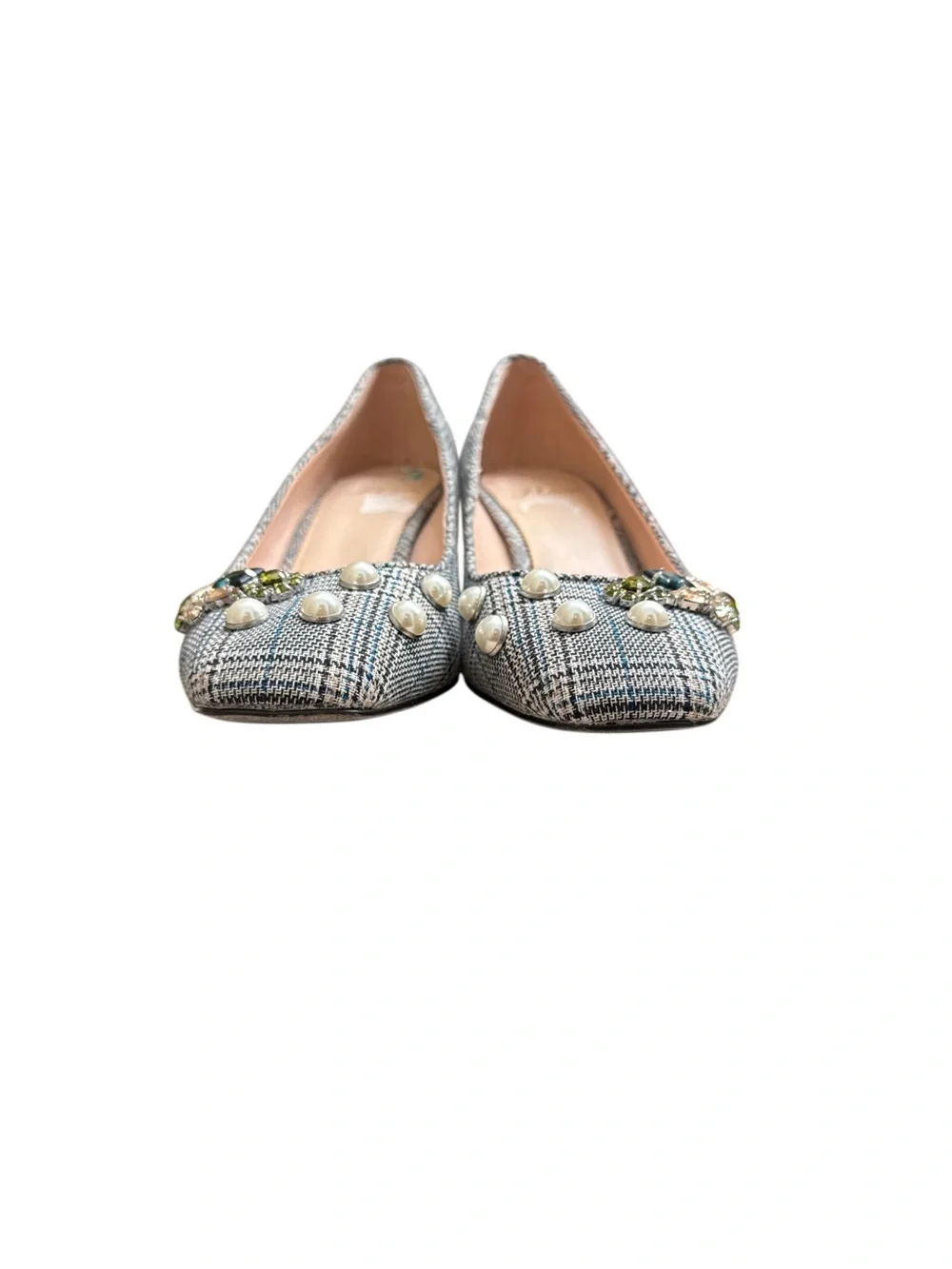 J. CREW CECELIA BLOCK HEEL PUMPS